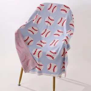 Factory Audit Custom Designs 30*40 Anti Pilling Non toxic Adult Knit Throw Blanket for Gift Giveaway
