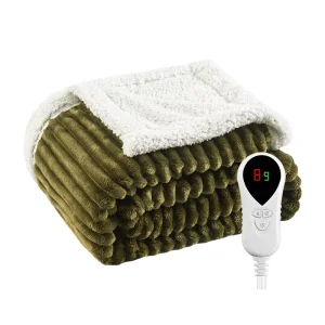 Factory CE CB GS UKCA Electric Heated Blankets for Winter for Cold Days