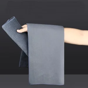 Factory Car Accessories Suede Car Towel Double Layered Thickened Absorbent for General Car