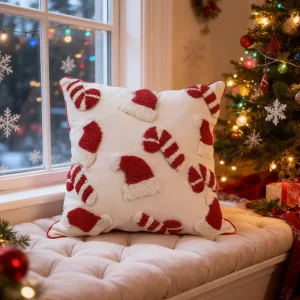 Factory Christmas Throw Pillows Home Sofa Cushions Decorative Pillows Polyester Material Customized Size