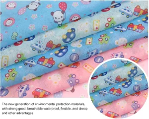 Factory Colorful Printed Polypropylene Nonwoven Fabric Eco Friendly Printed Non woven Material
