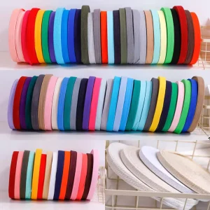 Factory Cotton Twill Tape webbing Herringbone Bias Cotton Ribbon For Garment