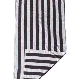 Factory Custom 100% Cotton Yarn Dyed Stripe Beach Towel Soft Comfortable Absorbent Eco-friendly Beach Towel