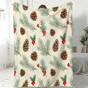 Factory Custom 210GSM Super Soft Polar Fleece Fabric Solid Floral Design Throw Blanket OEM Service Four Seasons