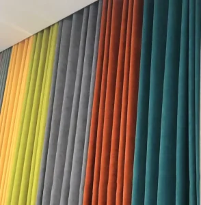 Factory Custom 3.0M Width Classic Thick Chenille 375g ㎡ Dimout Curtain Fabric Woven Home Textile Blackout Curtains