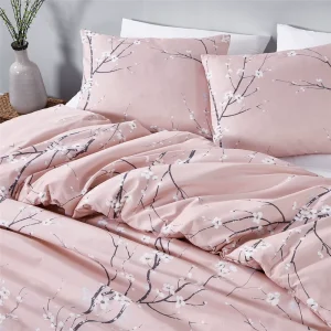 Factory Custom 3pcs Polyester Printed Duvet Cover Bedding Set