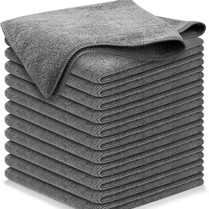 Factory Custom Color Microfiber Cleaning Cloths Car Polishing Cloths Quick drying OEM Supplier Microfiber Towel For Kitchen Dish