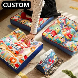 Factory Custom Design New Print Waterproof Washable Outdoor Cushion Cover Decorative Pillow Case House Cushion