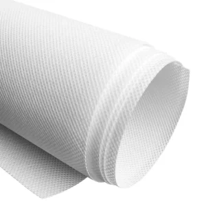 Factory Custom High Temperature Resistant Water Repellent Plain PET Spunbond Filament Long Fiber 100% Polyester Non-Woven Fabric