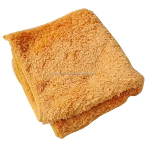 Factory Custom Logo Quick-Dry Edgeless Car Wash Drying Towels Super Absorbent Plush Car Microfiber Towel
