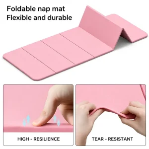 Factory Custom Logo Size Foldable Yoga Mat Jute Eco Friendly TPE Waterproof Washable Fitness Exercise Mat for Travel