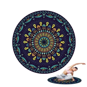 Factory Custom Non Slip Eco Friendly Suede Rubber Safe Yoga Pilates Mat for Gym Home for Exercise Training Fitness