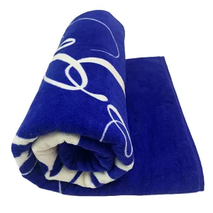 Factory Custom Printed Cotton Beach Towels Personalized with Logo