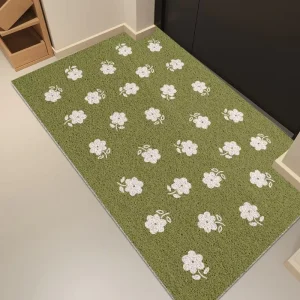 Factory Custom Printed PVC Door Mat Modern Graphic Entryway Rubber Scraping Mud Anti Wear Outdoor Floor Mat