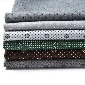 Factory Custom Service PVC Silicone Dots Nonslip Point Plastic Felt Backing Anti Slip Polyester Nonwoven Fabric Pad Rug Mat