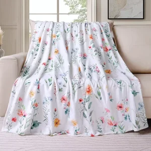 Factory Custom Soft Flannel Throw Blanket Solid Autumn Digital Printing Logo Four Seasons Eco Friendly