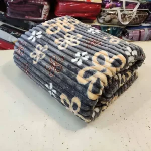 Factory Custom Striped Printed Flannel Throw Blanket Vertical Stripe Fleece Blanket OEM ODM Private Label Large Size Bed Blanket