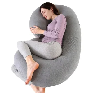 Factory Custom Various Specifications C Shape Pregnancy Pillow or Full Body U shaped Maternity Pillow with Washable Cover