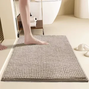 Factory Customization Bath Mat Washable Non slip Soft Quick Dry Bathroom Rugs for Home