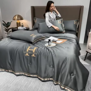 Factory Customization Comforter Sets Bedding Luxury Silk Bedding Sets
