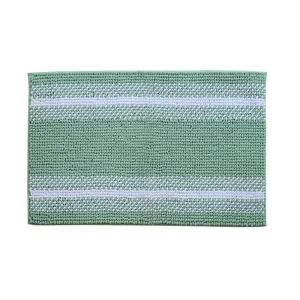 Factory Customization Water Absorbent Bath Floor Mats Microfiber Soft Chenille Bath Rug with Non Slip Backing