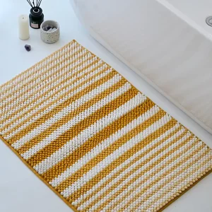 Factory Customized Bath Mat Extra Soft Microfiber Non Slip Plush Shaggy Bath Carpet Machine Wash Dry Bath Mat