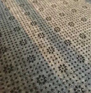 Factory Customized Point Plastic Felt Tufting Backing Cloth Fabric Composite Drop Plastic Dot Non-slip Backing Pad Breathable