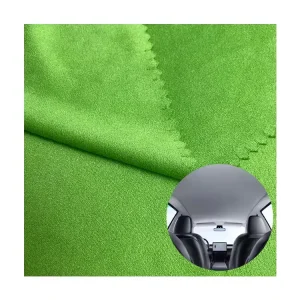 Factory Customized Upholstery Suede Fabric Automotive 100% Polyester 200gsm Suede Fabric Rolls