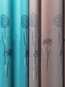 Factory Customizes High-precision Curtain Fabrics with Dandelion Patterns Suitable for Home Decoration