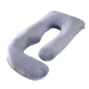 Factory Detachable Support Full Body Pillow J Shaped Pregnancy Pillow Sleeping Maternity Pillow for Pregnant Women