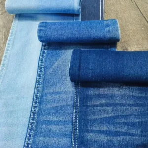 Factory Direct 10.6oz Twill Dark Blue High Stretch Medium Weight Denim Fabric for Boys Girls Cost Effective Apparel