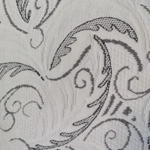 Factory Direct 100% Polyester Knitted Jacquard Flame Retardant OEKO TEX Certified Mattress & Home Textile Fabric