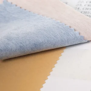 Factory Direct 180GSM Polyester Island Fiber Suede Fabric Non Woven Backing for Sofa Chair Upholstery
