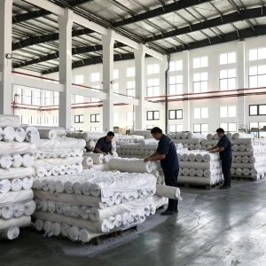Factory Direct Cotton Polyester Double Layer Fabric Woven Textile Breathable Durable Cloth for Apparel