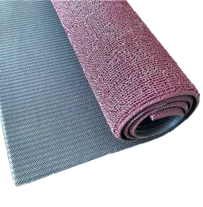 Factory Direct Custom Logo Entrance Floor Mat for Home Dust Control Sellers Eco PVC Tuft Door Mat