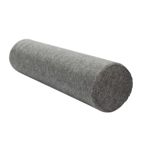 Factory Direct Custom Logo Soft Linen Cylinder Pillow Decorative Cushion for Camping RV Travel