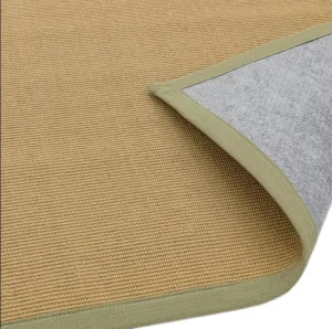 Factory Direct Custom Natural Fiber Sisal Slip Latex Polypropylene Backing Wall to Wall Office Living Room Sisal Carpet