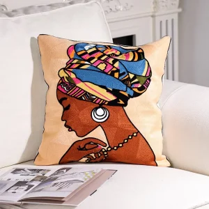 Factory Direct Customized Square Embroidered Throw Cushion&pillow for Home