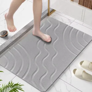 Factory Direct Diatomite Stone Mat for Tub Non Slip Safety Stone Rug for Bathtub