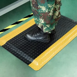 Factory Direct ESD Anti Fatigue Industrial Waterproof Rubber Floor Mat Thick Ergonomic Anti Slip Standing Comfort Mat