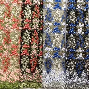 Factory Direct High-End Nonwoven Organic Cotton Embroidery Fabric for Wedding Accessories