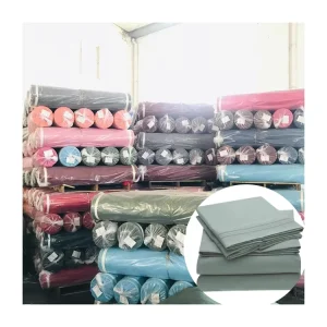 Factory Direct Home Hotel 100 Polyester Textile Fabrics Telas Al Por Mayor Textiles in Roll