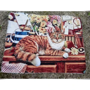 Factory Direct Large Wall Paintings Super Quality Handmade Jacquard Woven Design Aubusson Style Large Wall Art