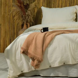 Factory Direct Linen Cotton Duvet Cover Sets Solid Colors and Patterns Suitable for All Seasons Home Bedding Sheet Set
