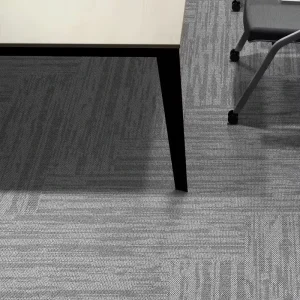 Factory Direct Machine Tufted 100% Nylon Anti Slip PVC Backing Carpet Tiles 33*100cm Thick for Office