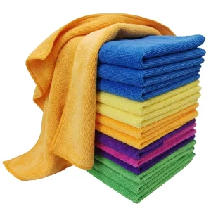 Factory Direct Microfiber Car Cleaning Towel 400GSM Soft Streak Free Microfiber Cloths for Auto Detailing Car Wash Shop
