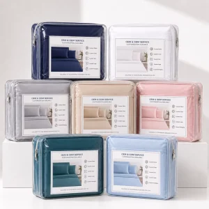 Factory Direct Microfiber Sheet Set Wrinkle Resistant Bed Sheets Set for Home and Hotel Bulk Order