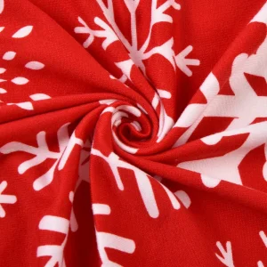 Factory Direct Milk Silk Knit Fabric Christmas Snowflake Pattern Stretch Fabric for Sofa Covers and Chair Covers Customizable