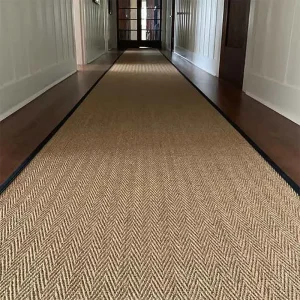 Factory Direct Natural Sisal Carpet Machine Made Woven Roll Carpet From China