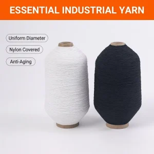 Factory Direct Nylon Blended Yarn 907575 1107575 Elastic String For Socks Gloves And Medical Bandages
